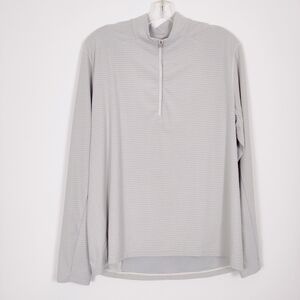 Lululemon Surge Warm 1/2 Zip Sweatshirt in Gray Men's Size XL Athletic Gym